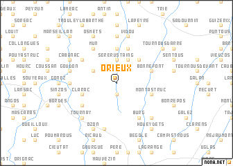 map of Orieux