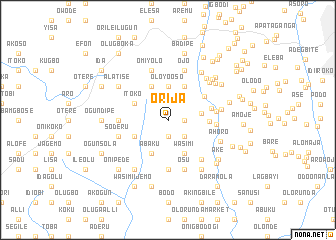map of Orija