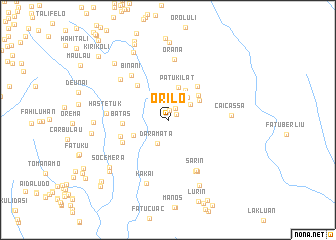 map of Orilo