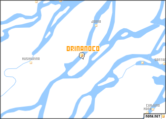 map of Orinanoco