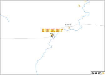 map of Orinodory