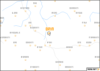 map of Orin