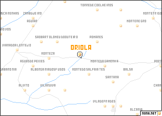 map of Oriola