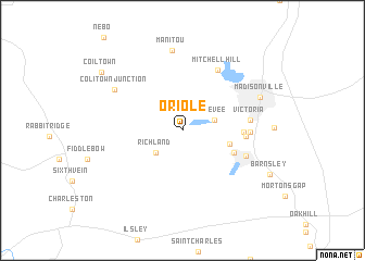 map of Oriole