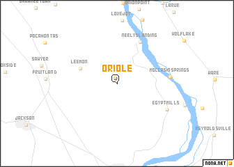 map of Oriole