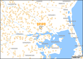 map of Orip\