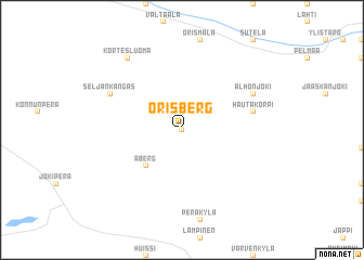 map of Orisberg