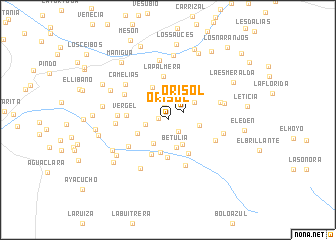 map of Orisol