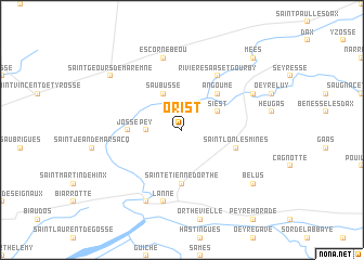 map of Orist