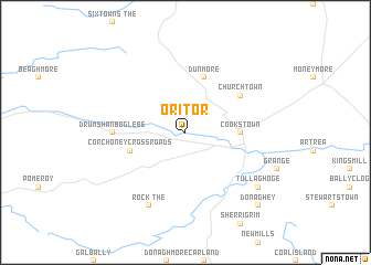 map of Oritor