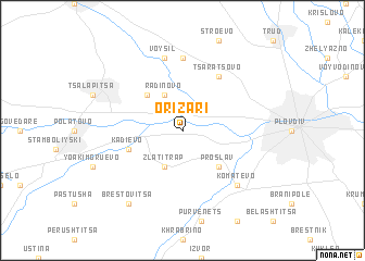 map of Orizari