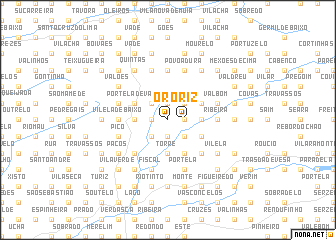 map of Oriz