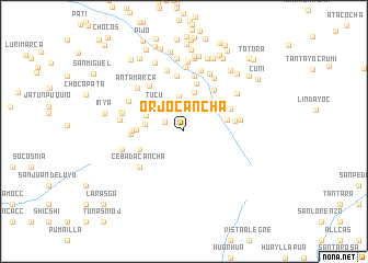 map of Orjocancha