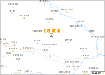 map of Orkachi