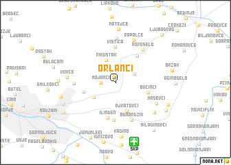 map of Orlanci