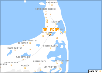 map of Orleans