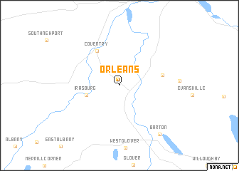 map of Orleans