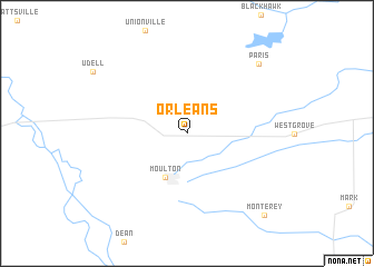 map of Orleans