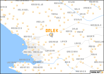 map of Orlek