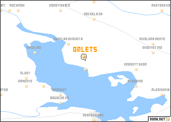 map of Orlets