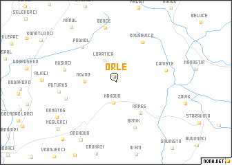 map of Orle