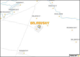 map of Orlinovskiy