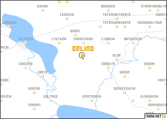 map of Orlino