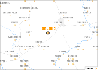 map of Orlovo