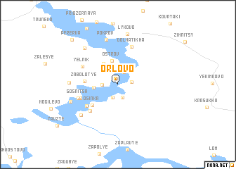 map of Orlovo