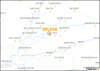 map of Orlovo