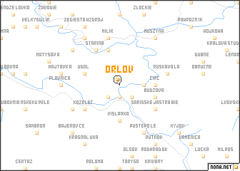 map of Orlov