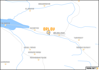 map of Orlov