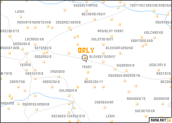 map of Orly