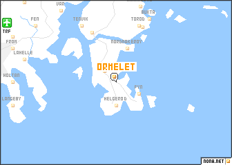 map of Ormelet