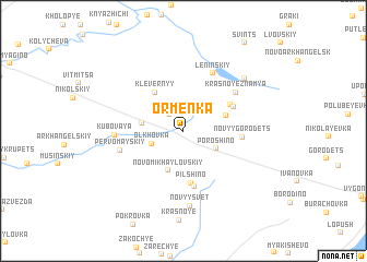 map of Ormenka