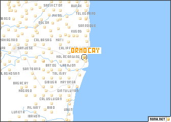 map of Ormocay