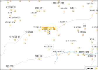 map of Ormotsi