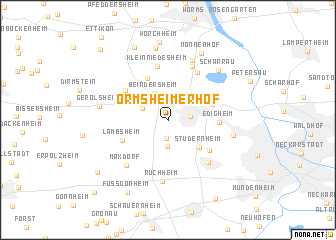 map of Ormsheimerhof