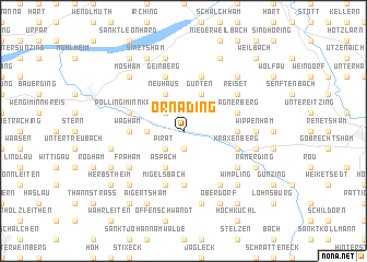 map of Ornading