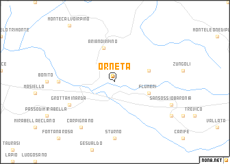 map of Orneta