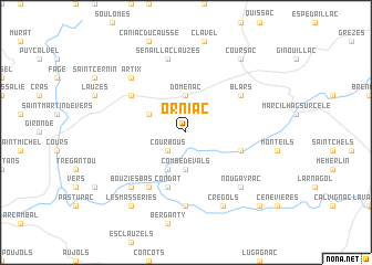 map of Orniac