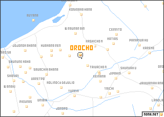 map of Orocho