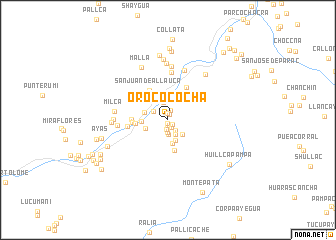 map of Orocococha