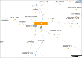 map of Orocuao