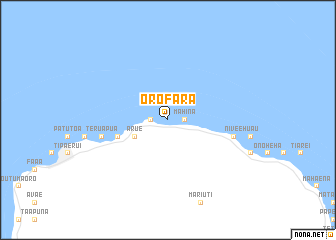 map of Orofara