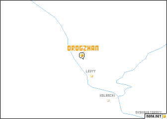 map of Orogzhan