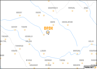 map of Orok