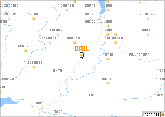 map of Orol