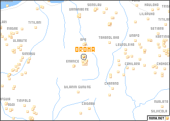 map of Oroma