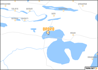 map of Ororo